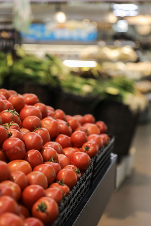 光影里的豐收 西紅柿的超市之旅與農副產品收購攝影